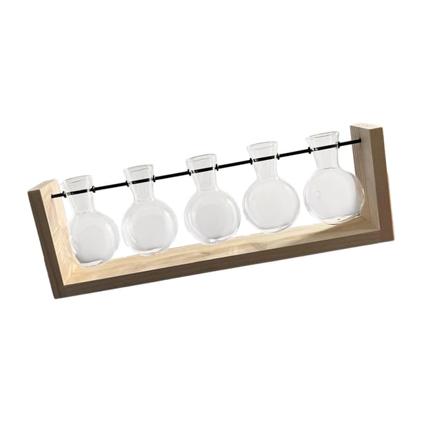 Jarrones hidropónicos para plantas, jarrón de vidrio montado en la pared, maceta para cocina hidropónica 38cm x 125cm