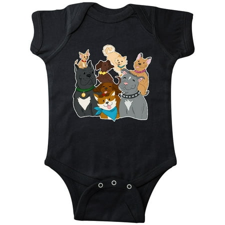 

Inktastic Happy Dog Family Gift Baby Boy or Baby Girl Bodysuit