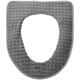 thumbnail image 1 of 1 pieza de fundas de asiento de inodoro para baño, cojín de cojín para asiento de inodoro cálido de invierno con cremallera, 1 of 4