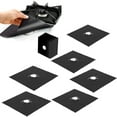 thumbnail image 1 of Cubiertas Para Quemadores De Estufa, Protectores Para Estufas De Gas, 6 Piezas, Aptas Para Lavavajillas, Antiadherentes, Antiincrustantes, 10,6x10,6 Pulgadas Para Cocinar Para, 1 of 7