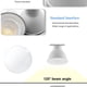 thumbnail image 4 of Foco LED MR16 GU5.3 de baja presión, lámpara de luz LED de día blanco cálido, 12V CA/CC, 3W, 5W, 6W, 7W, ángulo de luz de 120 grados, 10 piezas, 4 of 4