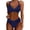 BU2, variant on Push Up Bikini Set Women's Two Piece Bathing Suits Vintage Swimwear Army Green L