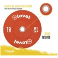 thumbnail image 2 of Par DISCO OLIMPICO LEVEL FITNESS 15LBS, 2 of 4