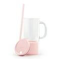 thumbnail image 4 of Ello Nova 18 oz Glass Mug, Pink, 4 of 7