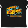 thumbnail image 4 of Inktastic How I Roll School Bus Boys or Girls Toddler T-Shirt, 4 of 5
