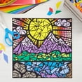 thumbnail image 2 of Papier cartonné coloré assorti Astrodesigns Starter Pack, 12 po x 12 po, 65 lb, 36 feuilles, 2 of 5