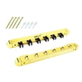 thumbnail image 3 of LOVIVER Multifunction Wall Mount 6 Hole Fishing Rod Holder for Garage Gear, 3 of 6