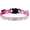 Hot Pink, variant on Mumup 1Pack Cat Collars,Rhinestone for Girl Cats Bling Kitten Flower Adjustable Breakaway Collar with Bell Soft Velvet Leather Collar for Puppy Small Dogs