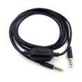 thumbnail image 5 of Cable de audio para auriculares de repuesto para Logitech G433 G233 G Pro G Pro X con conector de 3,5 mm, color negro y rojo, 5 of 5