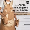 thumbnail image 2 of NEW Aproo Aprons for Cooking - Cute Apron, Kitchen Apron with Pockets, Cooking Gift, Kangaroo Gifts, (Apron Only), 2 of 8
