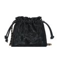 thumbnail image 5 of Bolso pequeño con cadena y cordón de estilo occidental, estilo coreano, para mujer, verano 2025, nuevo bolso tipo cubo con todo incluido para mujer, 5 of 5