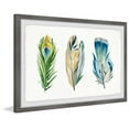 thumbnail image 2 of Parvez Taj Tropical Feathers Framed Wall Art, 2 of 6