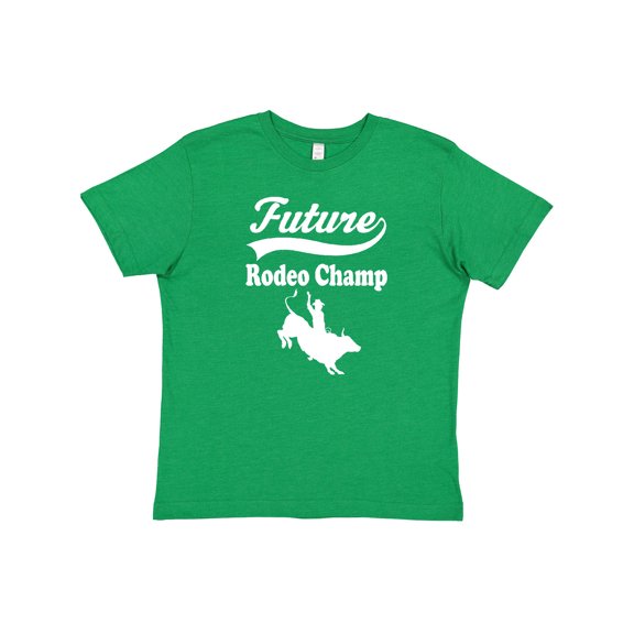 Inktastic Future Rodeo Champ Bull Rider Youth T-Shirt