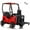 Red, variant on Juiluna Ride on Forklift Car with Tent, 12V Electric Ride On Car with Remote Control, Liftable Fork and Pallet, High/Low Variable Speed,Built-in Music,USB and Low-Power Alarm for Boys and Girls