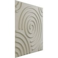 thumbnail image 2 of Ekena Millwork 19 5/8"W x 19 5/8"H Spiral EnduraWall Decorative 3D Wall Panel, UltraCover Satin Blossom White (12-Pack for 32.04 Sq. Ft.), 2 of 6