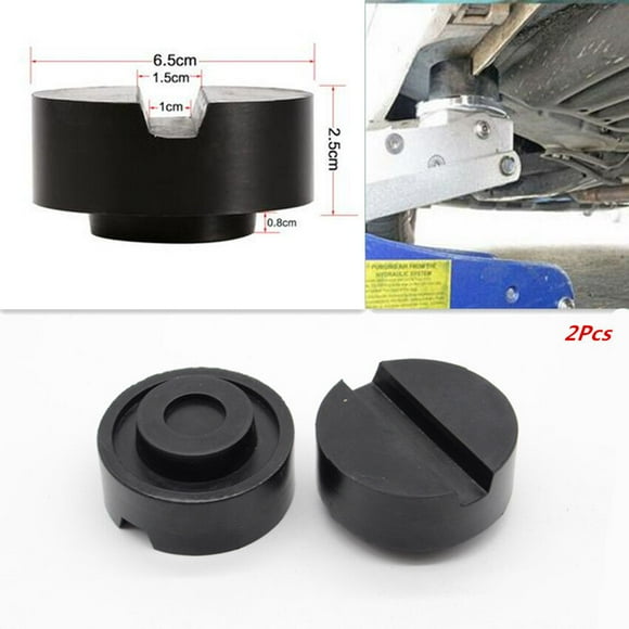 2-piece car slotted track f for Ram e, floor jack, disk pad adapter, rubber clip, welded edge-