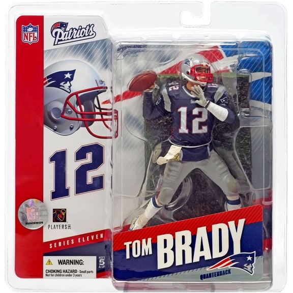 McFarlane NFL Sports Picks Series 11 Tom Brady Action Figure (Blue Jersey)