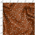 thumbnail image 2 of Soimoi Pure Silk Brown Fabric - By the Yard - 42 Inch Wide - Penguin Animal Pattern Textile - Nature Fabric for Craft Projects Printed Fabric, 2 of 6