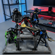 Titan 13 Action Figure,3D Printed Articulated Robot for Display