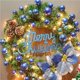 thumbnail image 3 of Kearding Guirnalda de Navidad 40 cm Guirnalda de conos de pino de Navidad artificial con luces LED Adornos de Navidad para puerta delantera Regalo de Año Kits de decoración para fiestas No.2 Kearding HA043969-02, 3 of 6
