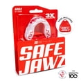 thumbnail image 2 of SAFEJAWZ Sports Mouth Guard with Case, Slim Fit Adult and Junior Mouthguard (Youth <11 Years, Pink Fangz), 2 of 7