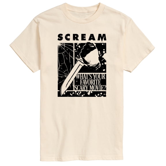 Scream - Knife - Men's Short Sleeve Graphic T-Shirt