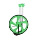 thumbnail image 4 of Rueda de medición de distancia, medidor de carretera, medidor de mano multiusos plegable, herramienta de medición de telémetro ligero para senderismo Verde, 4 of 9
