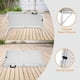 thumbnail image 5 of QinaQin Mesa plegable tipo maleta para exterior con altura ajustable y patas metálicas, ligera y portátil, ideal para camping, patio o playa, 5 of 8