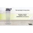 thumbnail image 4 of Sports Water Bottles 22 oz. Set of 10, Bulk Pack - Reusable, Leak proof, With lids - Clear, 4 of 5
