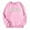 1#Pink, variant on Byoo Sweatshirt for Girls Letter Print Long Sleeve Pullover Top Drop Shoulder Sweatshirt