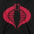 thumbnail image 2 of Snake Eyes: G.I. Joe Origins Cobra Logo Unisex Adult Pull-Over Hoodie, Cobra Logo, X-Large, 2 of 5