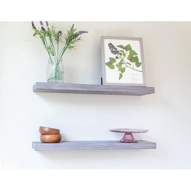 Willow Grace Amanda 36 Inch Floating, Diy Wall Shelves With 2×4