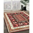 thumbnail image 3 of Ahgly Company Machine Washable Indoor Rectangle Traditional Fire Brick Red Area Rugs, 8' x 10', 3 of 7