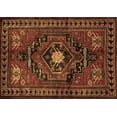 thumbnail image 1 of Ahgly Company Indoor Rectangle Persian Brown Traditional Area Rugs, 6' x 9', 1 of 4