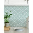 thumbnail image 3 of In Home NH2960 Shell Peel & Stick Backsplash Tiles, Green, 3 of 8