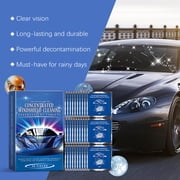 Car Windshield Washer Fluid Concentrate Tablets Solid Windshield Effervescent Wiper Tablet for Car Room Kitchen Window Glass Cleaning