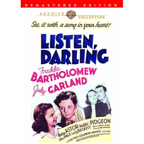Warner Archives - Listen, Darling [DIGITAL VIDEO DISC]