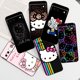 thumbnail image 2 of Carcasa a prueba de golpes de Hello Kitty Sanrio, carcasa de silicona negra para Google Pixel 8, 7A, 7, 6A, 6, 5A, 5, 4, 4A, XL, 5G, 2 of 5