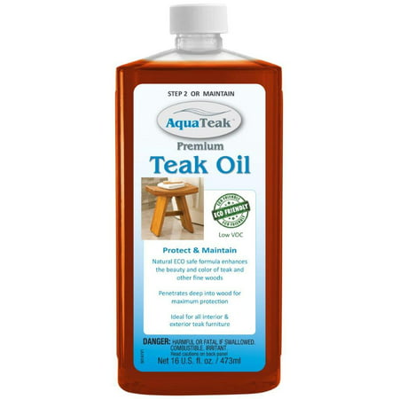 AquaTeak Premium Teak Oil (Best Marine Teak Oil)