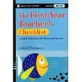 thumbnail image 2 of J-B Ed: Checklist The First-Year Teacher's Checklist: A Quick Reference for Classroom Success, Book 1, (Paperback), 2 of 2