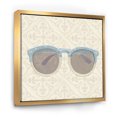 thumbnail image 1 of Glam cosmetics Blue Sun Glasses - Posh & Luxe Framed Canvas, 1 of 3