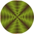 thumbnail image 1 of Ahgly Company Tapis Rond Lavable en Machine Intérieur Transitionnel Vert Pistache, 3 Pieds Rond, 1 of 7