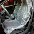 thumbnail image 4 of ZTOO 20Pcs Disposable Seat Covers Plastic Car Seat Cover Dustproof Car Seat Protector(Transparent), 4 of 9
