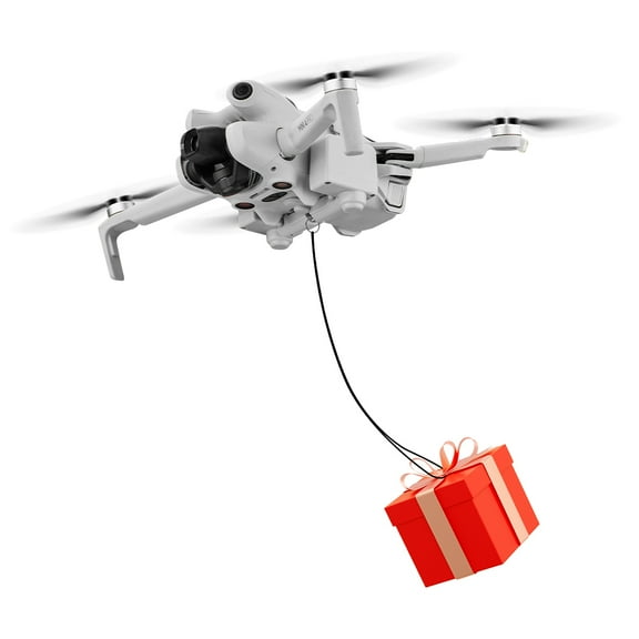 Payload Airdrop System for Mini 4 Pro Drone Wedding Proposal Delivery Device Transport Release Wedding Ring Thrower Drone Accessories