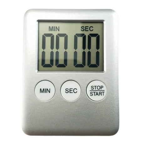 

UDIYO Cooking Timer Cooking Timer Practical Smooth Surface ABS LCD Screen Magnetic Baking Reminder for Kitchen