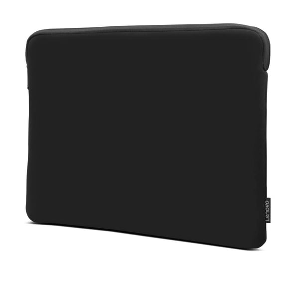 Lenovo Basic - Funda para portátil de 11 Pulgadas, Compatible con MacBook Air/Pro, Material de Neopreno, Forro Polar Suave, Apertura Superior con Cierre, Color Negro
