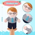 thumbnail image 4 of Marioneta de mano Puppet ZJoey Family, juguete de juego de rol de 30 cm, 4 of 7