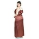 thumbnail image 3 of Vestido de escote drapeado Roman Fashion /Tallas Extras, 2005 (Chedron) cafe 38, 3 of 6
