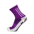 thumbnail image 3 of Calcetines de fútbol para hombre, antideslizantes, antideslizantes, para fútbol, ​​baloncesto, deportes, calcetines de agarre, 5 pares (5 colores), 3 of 4