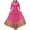 Pink, variant on Casual Dresses For Womens Ladies Bohemian May 5 Mexican Festival Celebration Long Wide Swing Dance Stage Show Dress Women Clothing